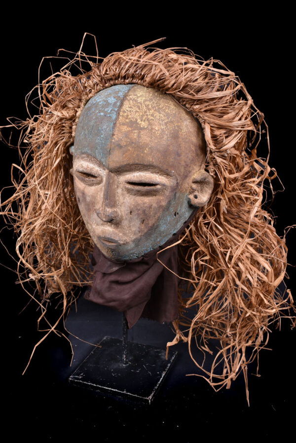 Mask - Wood - Kwese - Gabon