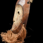 Mask - Wood, Raphia - Lega - Congo