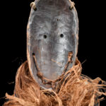 Mask - Wood, Raphia - Lega - Congo