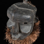 Mask - Wood, Raphia - Binji - Congo