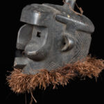 Mask - Wood, Raphia - Binji - Congo