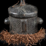 Mask - Wood, Raphia - Binji - Congo
