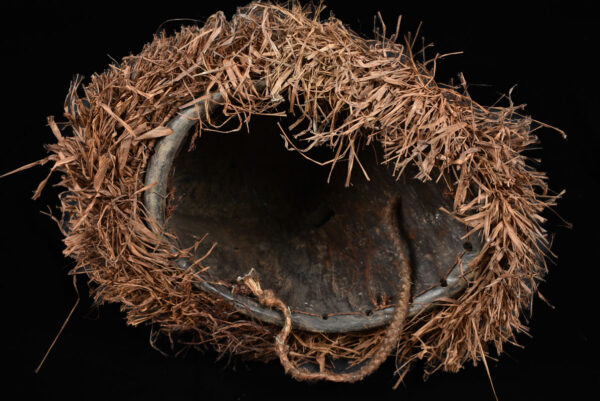 Mask - Wood, Raphia - Binji - Congo