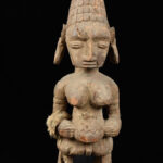Ancestor figure - Wood - Jukun - Nigeria