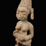 Ancestor figure - Wood - Jukun - Nigeria