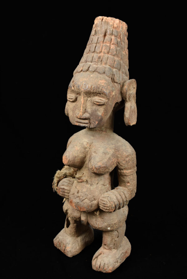 Ancestor figure - Wood - Jukun - Nigeria