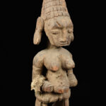 Ancestor figure - Wood - Jukun - Nigeria