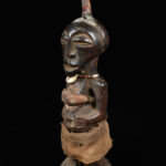 Power Figure - Wood, Horn - Songye - Congo