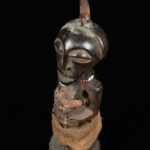 Power Figure - Wood, Horn - Songye - Congo