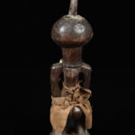 Power Figure - Wood, Horn - Songye - Congo