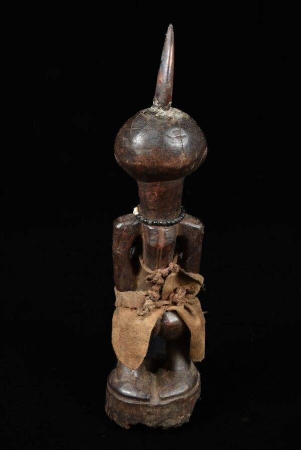 Power Figure - Wood, Horn - Songye - Congo
