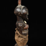 Power Figure - Wood, Horn - Songye - Congo