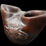 Ceremonial cup - Wood - Suku / Yaka - DR Congo