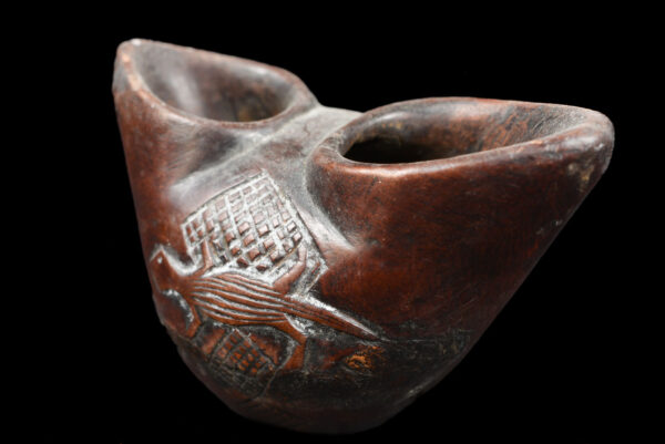 Ceremonial cup - Wood - Suku / Yaka - DR Congo