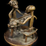 Goldweight figure - Bronze - Ashanti - Ghana