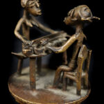Goldweight figure - Bronze - Ashanti - Ghana