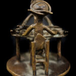Goldweight figure - Bronze - Ashanti - Ghana