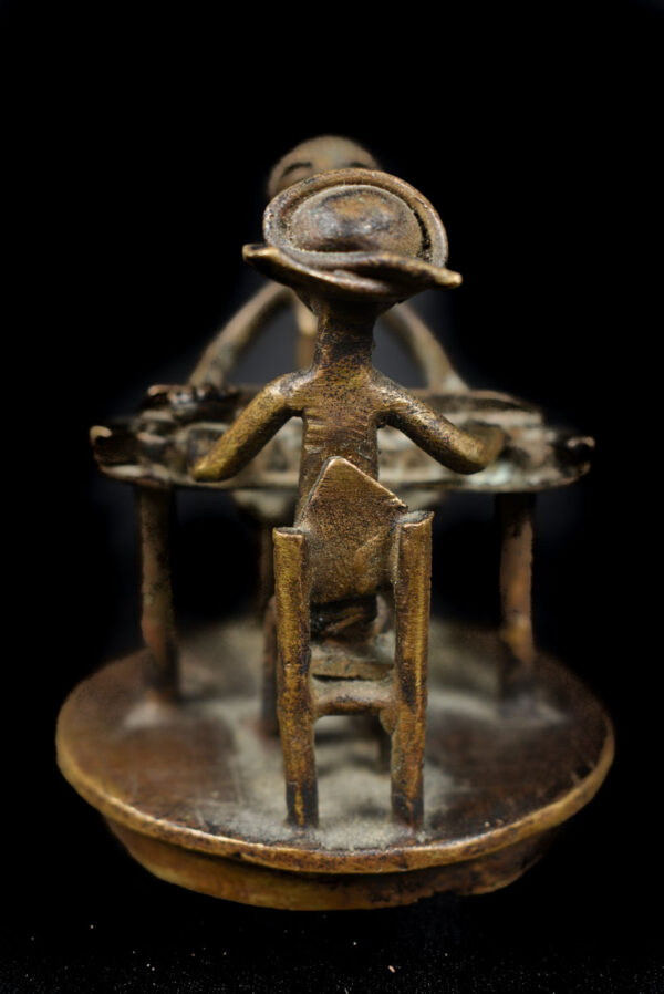 Goldweight figure - Bronze - Ashanti - Ghana