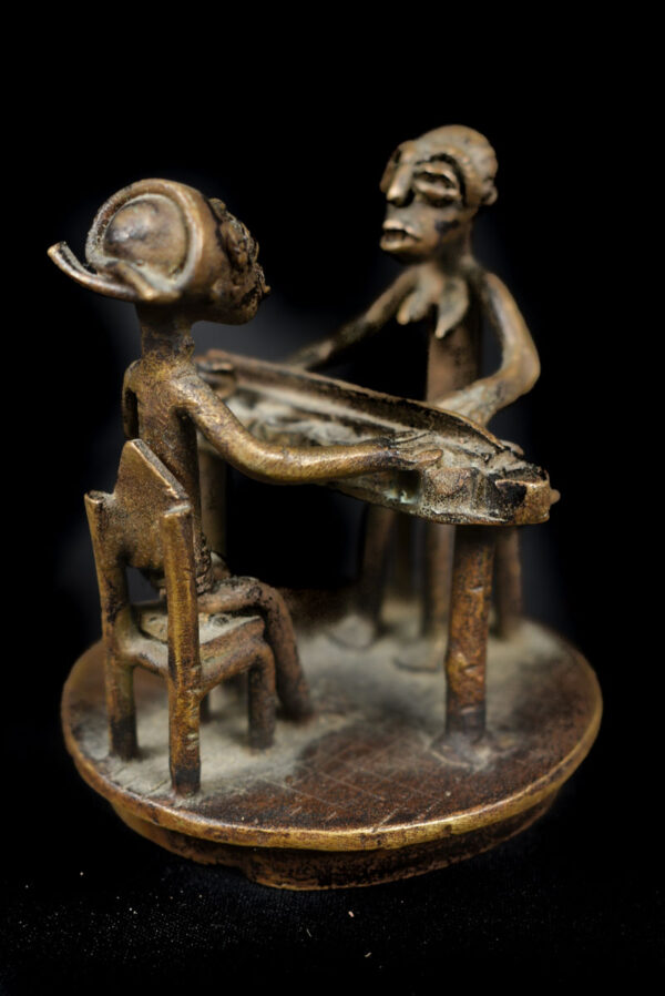 Goldweight figure - Bronze - Ashanti - Ghana