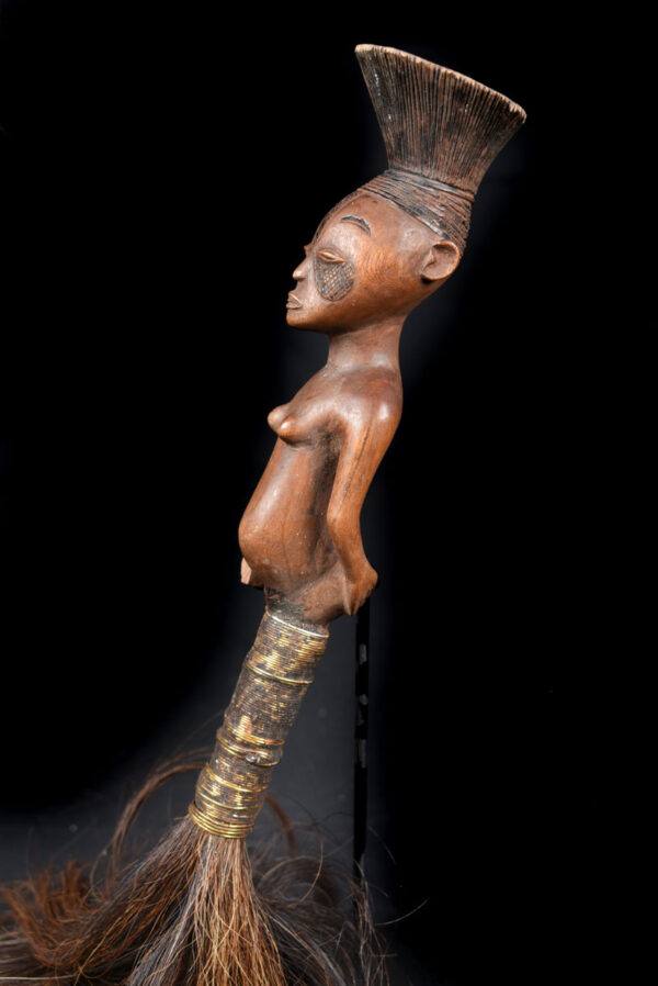 Fly whisk - Wood - Mangbetu - DR Congo
