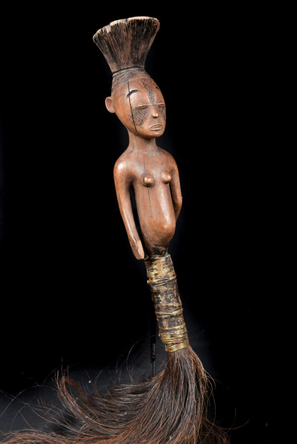 Fly whisk - Wood - Mangbetu - DR Congo