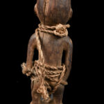 Figure - Wood, Glass - Bakongo Vili - Congo