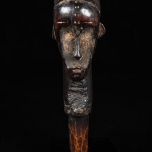 Reliquary Byeri Head - Wood- Fang - Gabon
