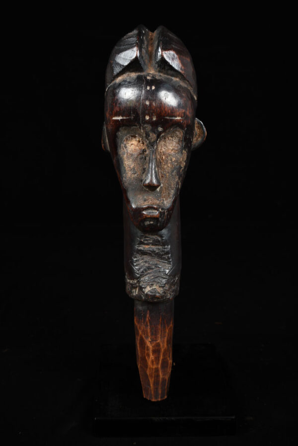 Reliquary Byeri Head - Wood- Fang - Gabon
