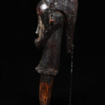 Reliquary Byeri Head - Wood- Fang - Gabon