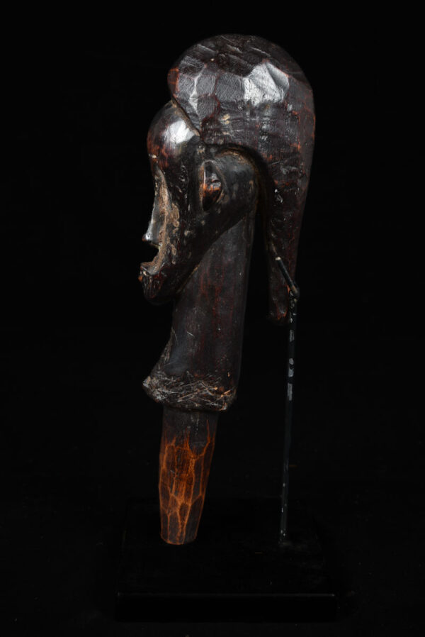 Reliquary Byeri Head - Wood- Fang - Gabon
