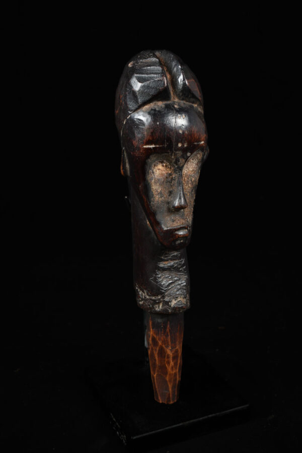Reliquary Byeri Head - Wood- Fang - Gabon