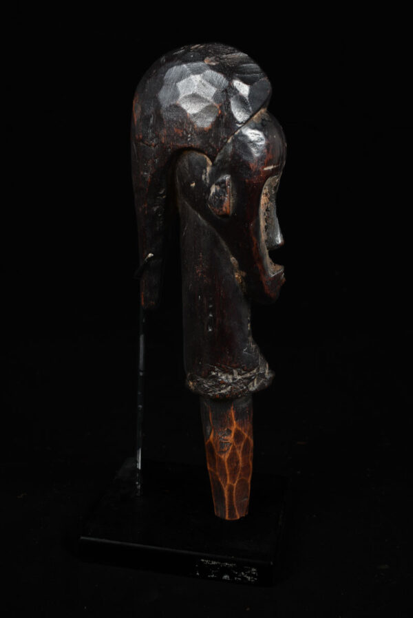 Reliquary Byeri Head - Wood- Fang - Gabon