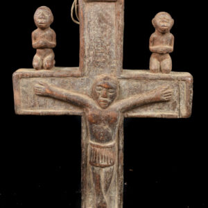 Crucifix - Wood - Bakongo - Congo
