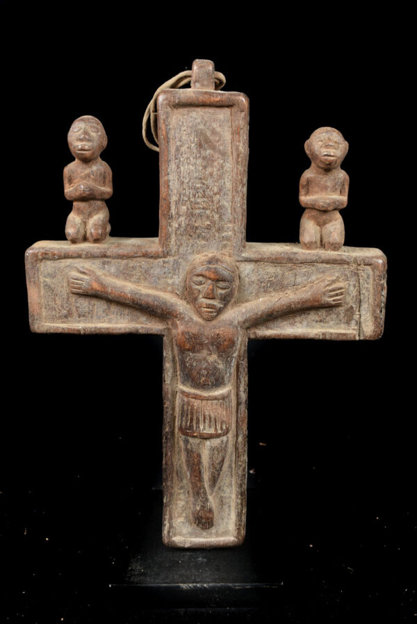 Crucifix - Wood - Bakongo - Congo
