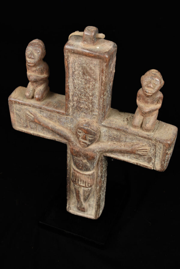 Crucifix - Wood - Bakongo - Congo
