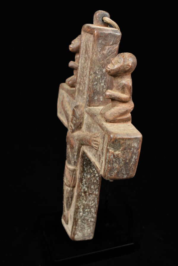 Crucifix - Wood - Bakongo - Congo