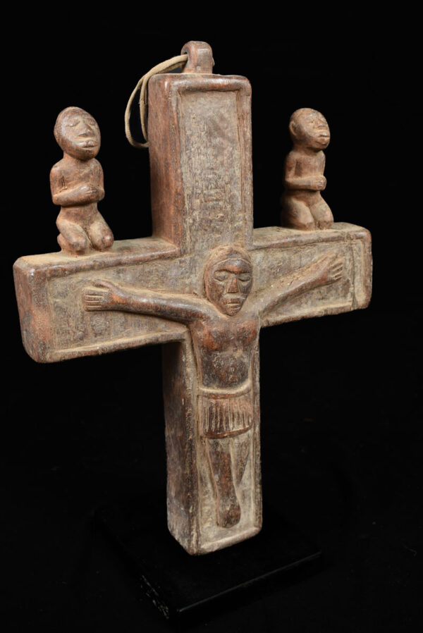 Crucifix - Wood - Bakongo - Congo