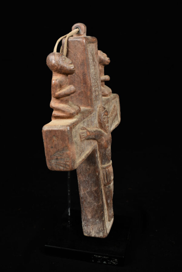 Crucifix - Wood - Bakongo - Congo