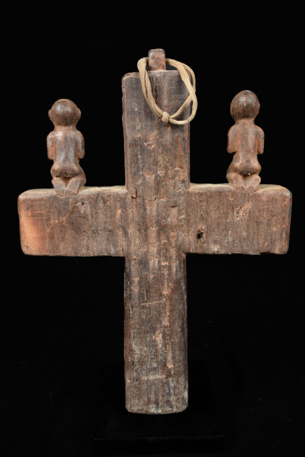 Crucifix - Wood - Bakongo - Congo