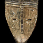 Initiation mask - Wood - Ngbandi - DR Congo