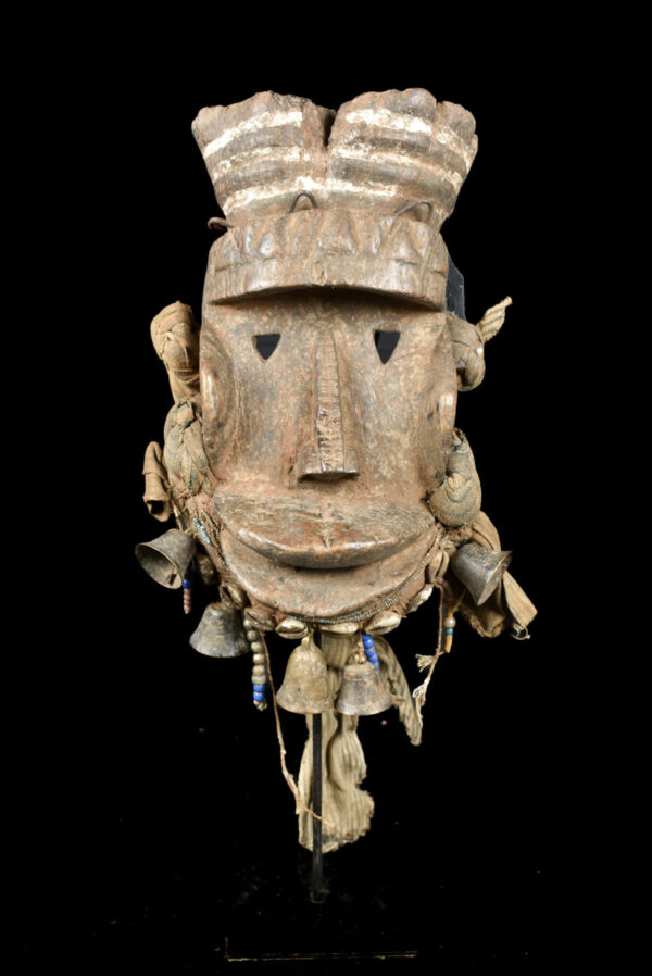 Mask - Wood - Dan, Bell, Cauri - Ivory Coast