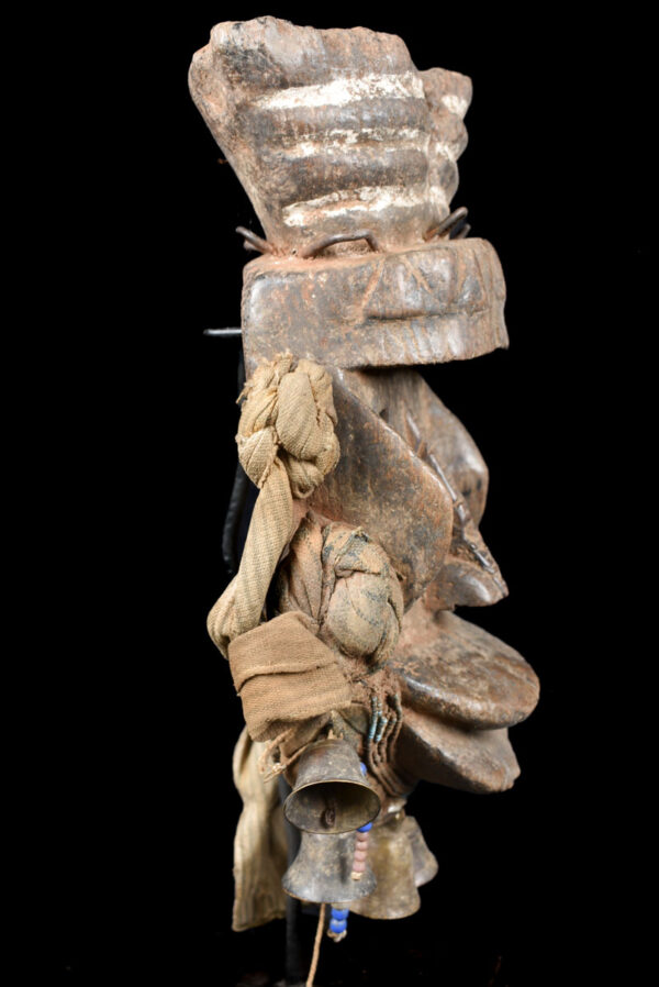 Mask - Wood - Dan, Bell, Cauri - Ivory Coast