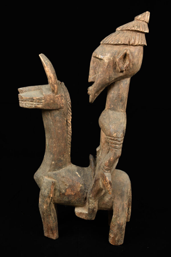 Equestrian Figure - Wood - Dogon - Mali