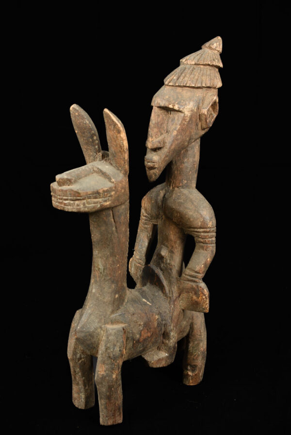 Equestrian Figure - Wood - Dogon - Mali
