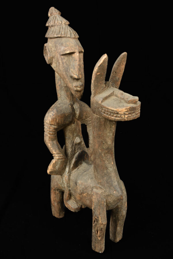 Equestrian Figure - Wood - Dogon - Mali