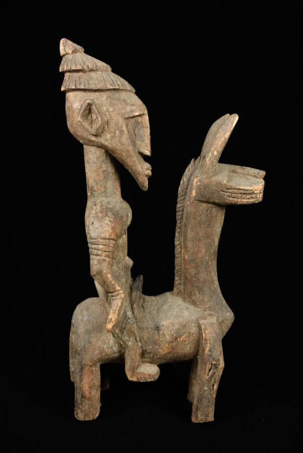Equestrian Figure - Wood - Dogon - Mali