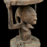 Stool - Wood - Luba - DR Congo