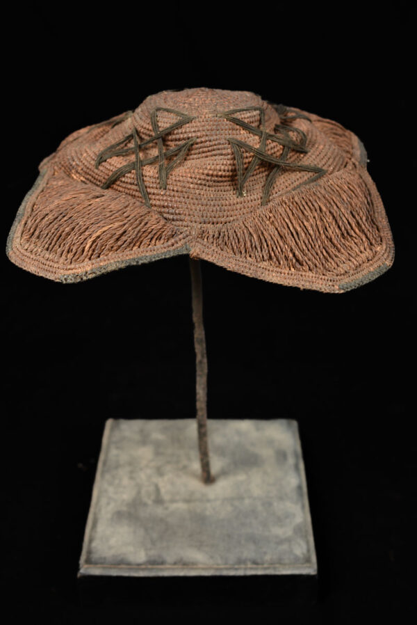 Hat (2x) - Plant fibre - Kuba - Congo DRC