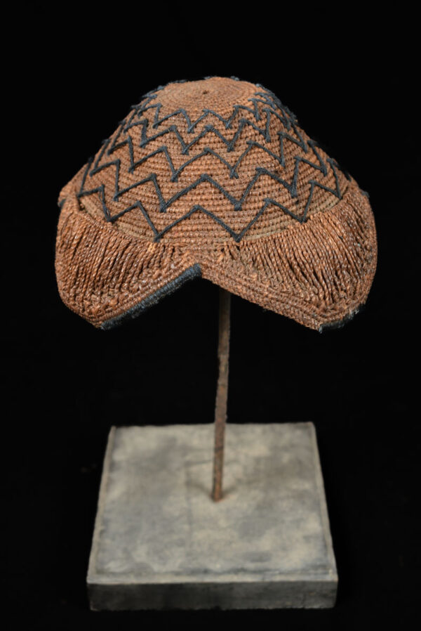 Hat (2x) - Plant fibre - Kuba - Congo DRC