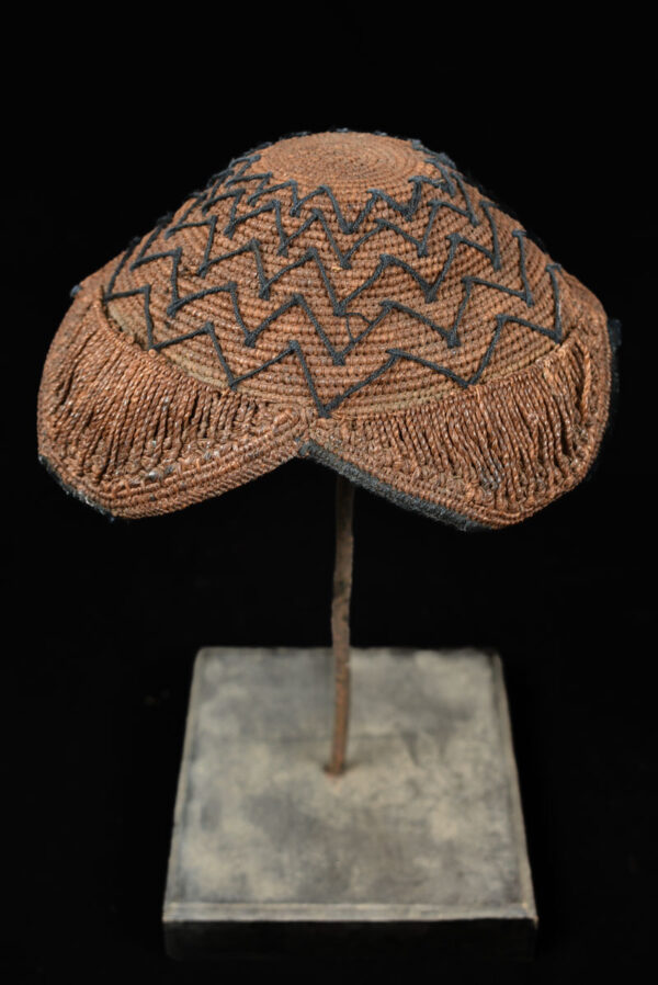 Hat (2x) - Plant fibre - Kuba - Congo DRC